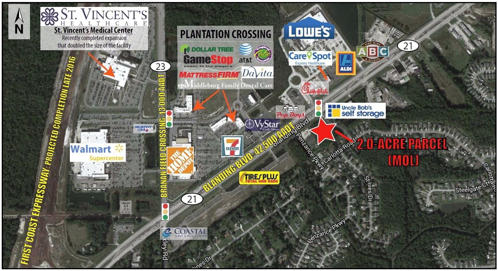 Blanding Blvd, Middleburg, FL for sale Primary Photo- Image 1 of 1