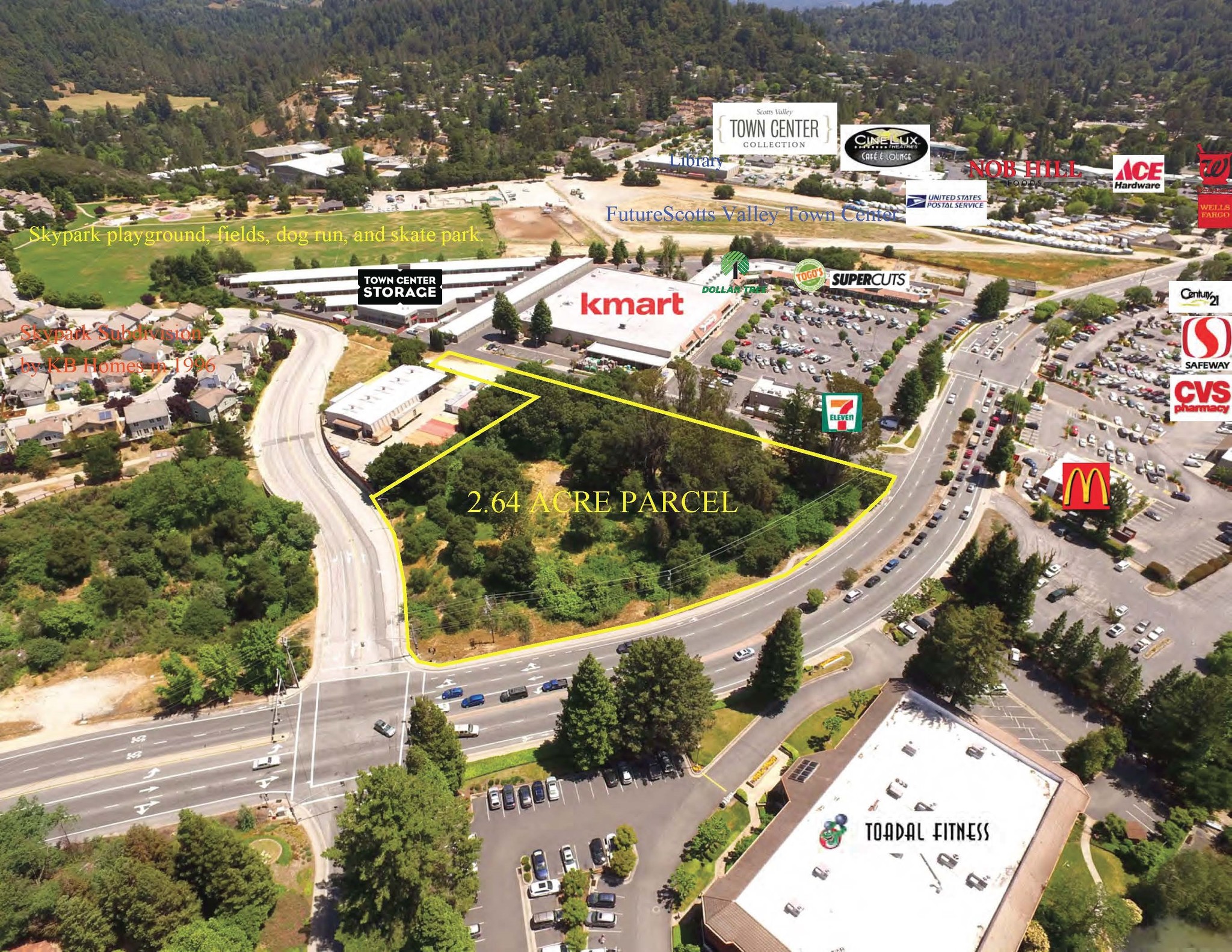 Mt Hermon Rd & Skypark Dr, Scotts Valley, CA for sale Building Photo- Image 1 of 1