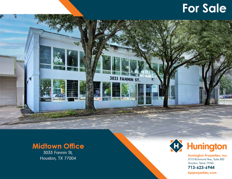 3033 Fannin St, Houston, TX for sale - Building Photo - Image 1 of 1