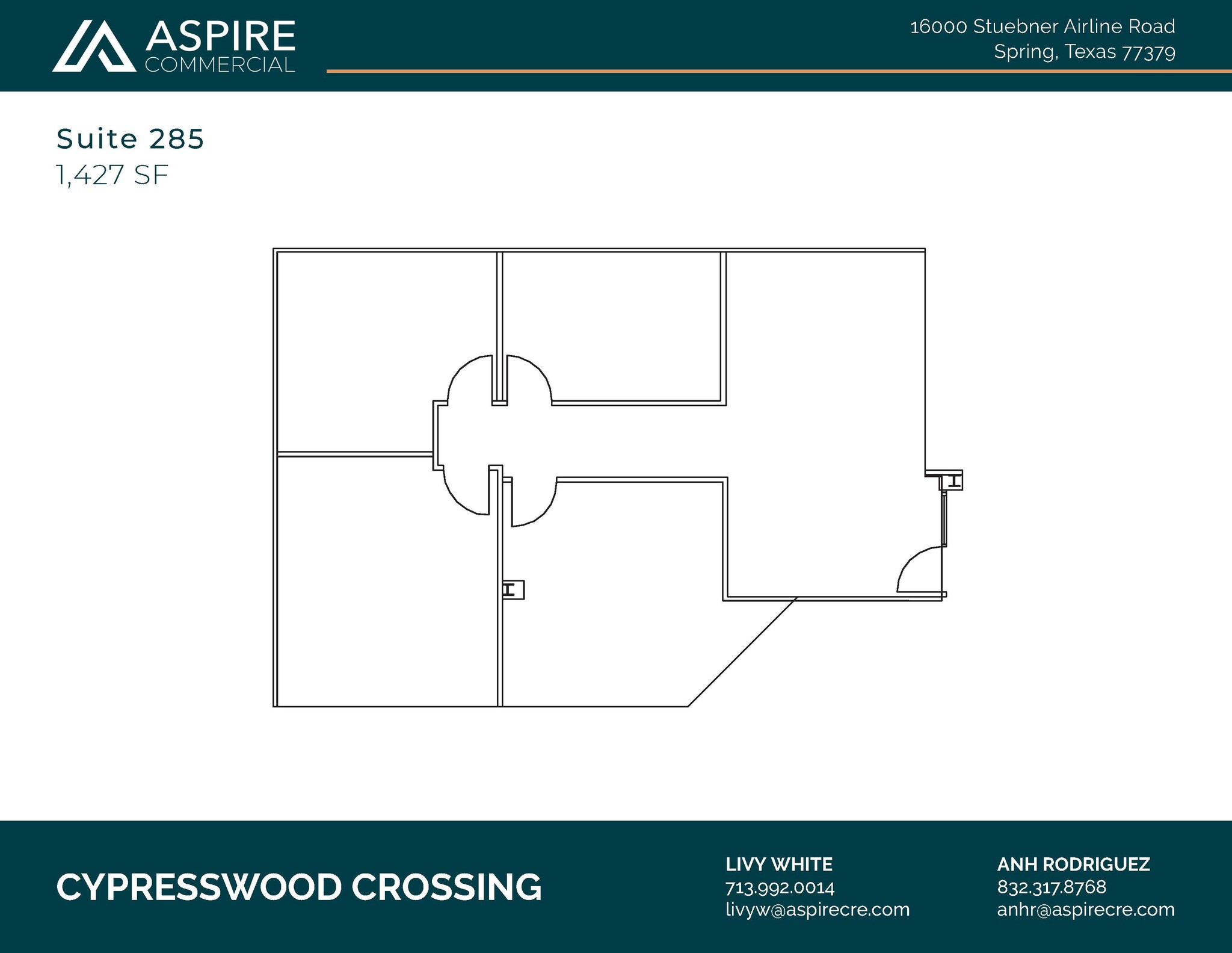 16000 Stuebner Airline Rd, Spring, TX for lease Floor Plan- Image 1 of 2