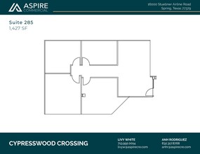 16000 Stuebner Airline Rd, Spring, TX for lease Floor Plan- Image 1 of 2