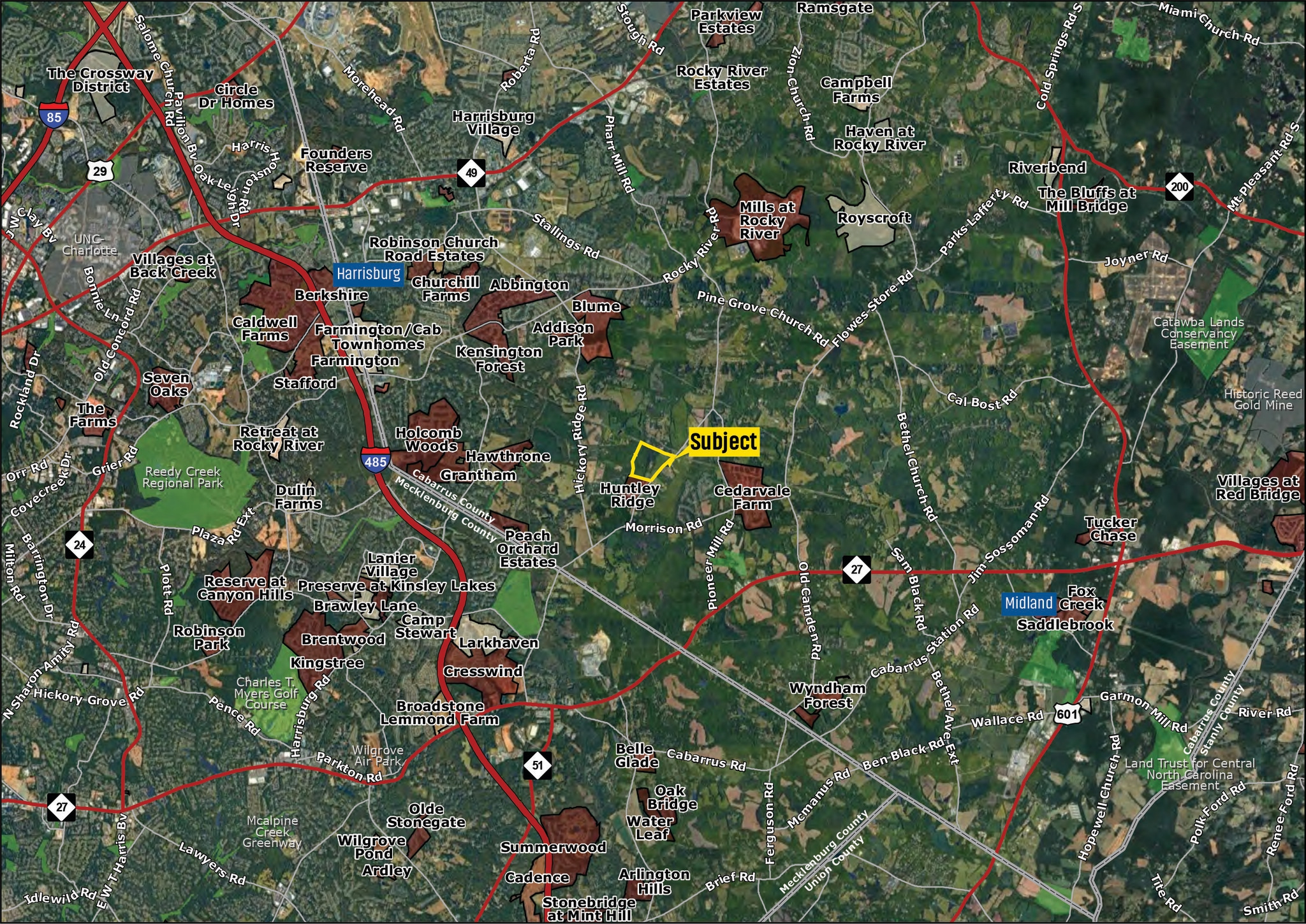 Lower Rocky River Rd, Concord, NC for sale Building Photo- Image 1 of 3