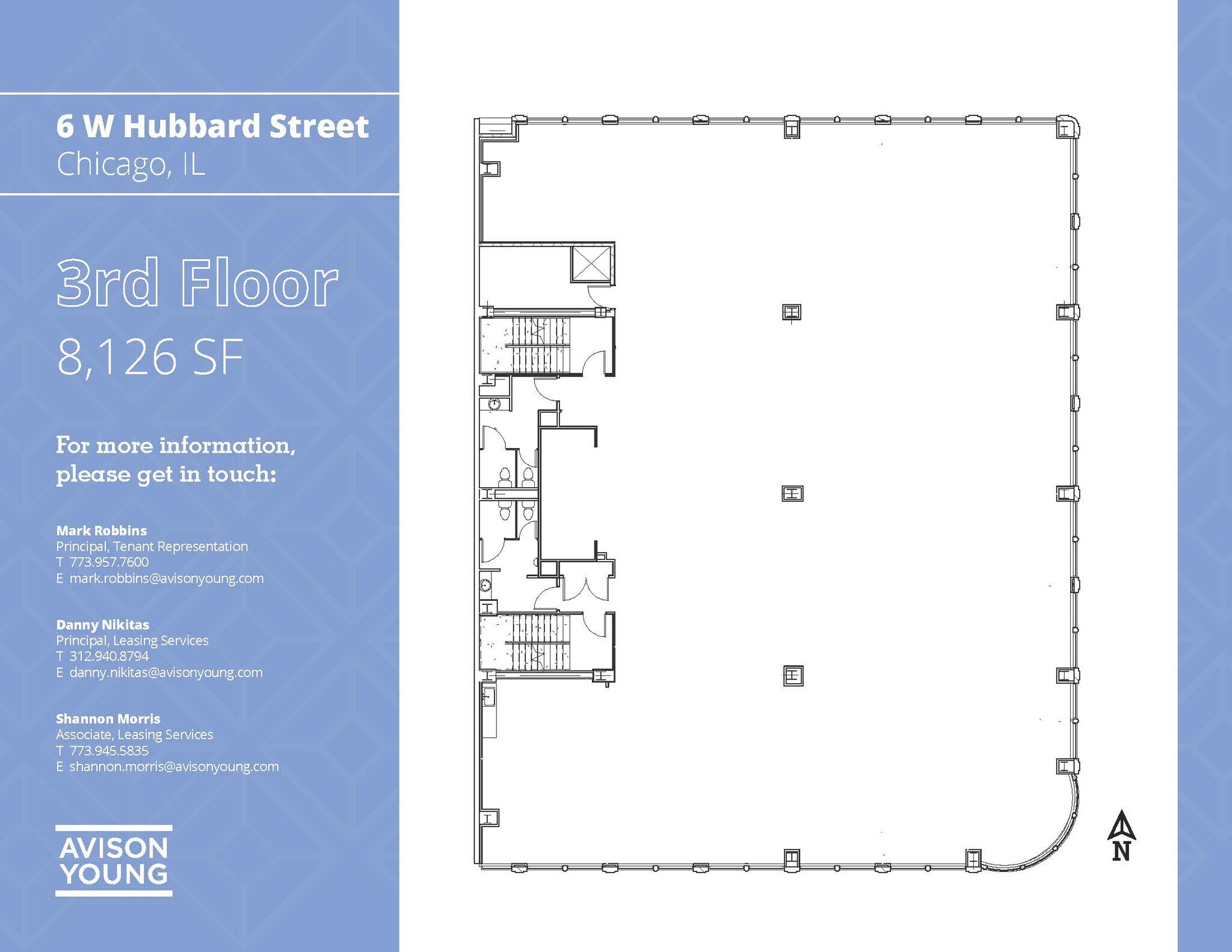 6 W Hubbard St, Chicago, IL for lease Interior Photo- Image 1 of 1