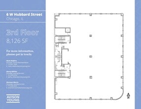 6 W Hubbard St, Chicago, IL for lease Interior Photo- Image 1 of 1