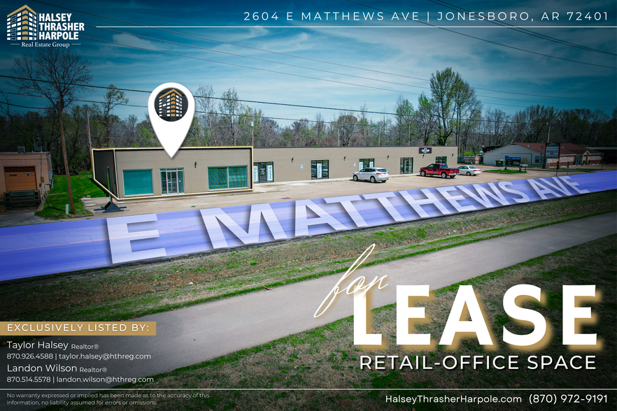 2604 E Matthews Ave, Jonesboro, AR for lease - Building Photo - Image 1 of 8