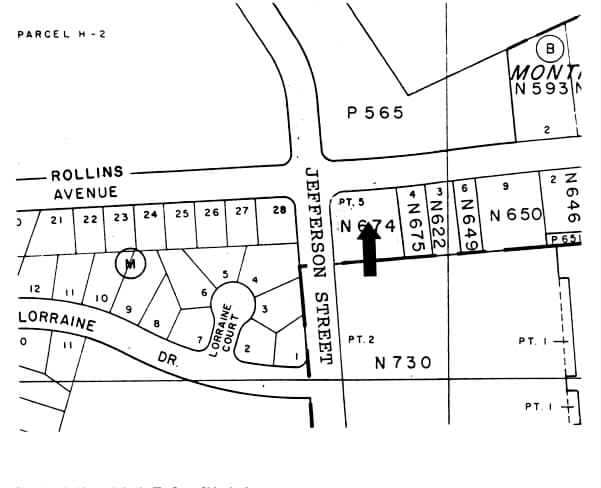 174-188 Rollins Ave, Rockville, MD for lease - Plat Map - Image 2 of 3