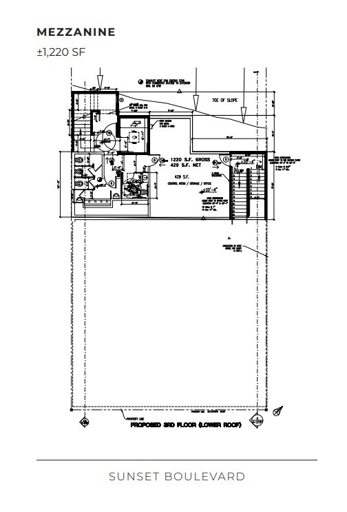 8533 W Sunset Blvd, West Hollywood, CA for sale Floor Plan- Image 1 of 6