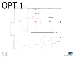 39-43 W 37th St, New York, NY for lease Floor Plan- Image 2 of 4