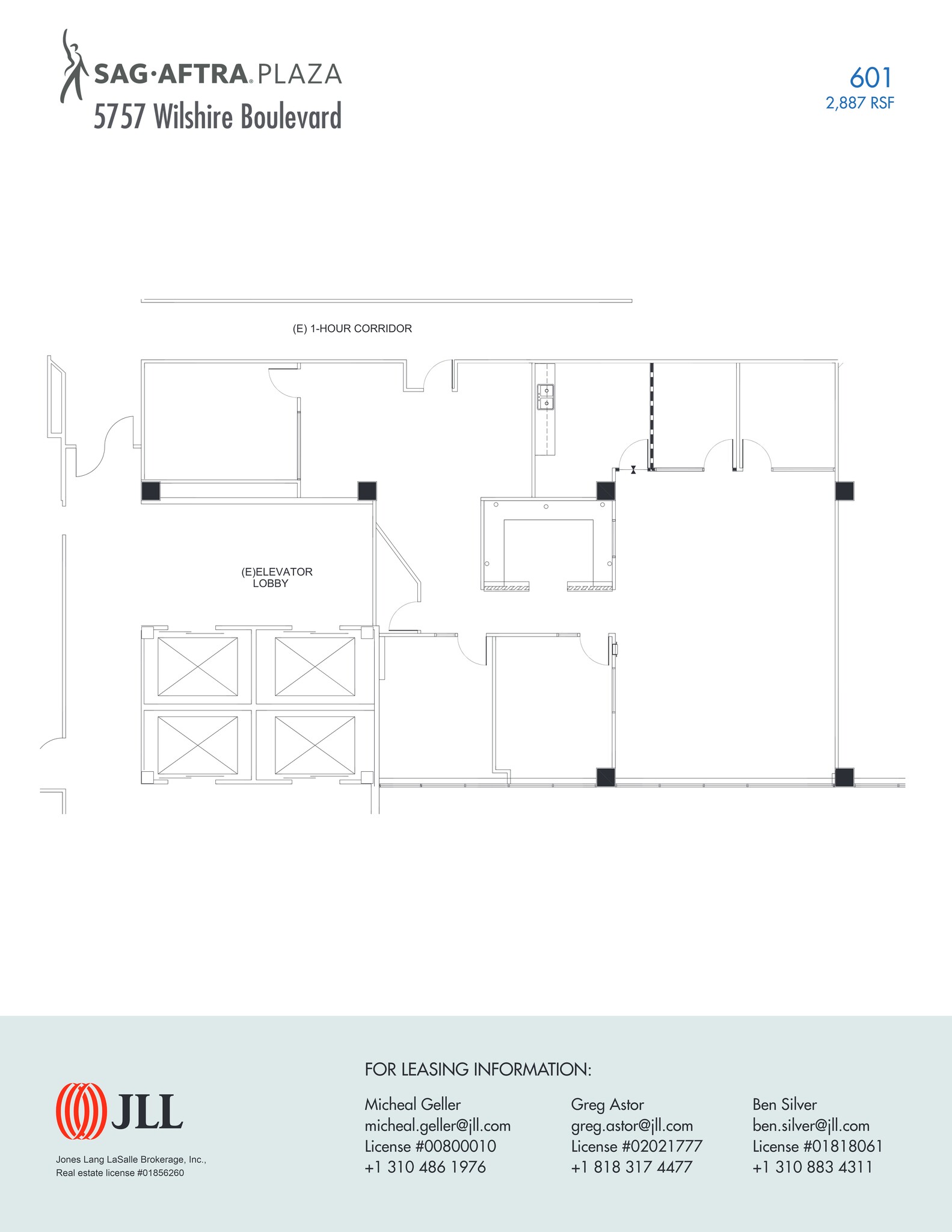 5757 Wilshire Blvd, Los Angeles, CA for lease Site Plan- Image 1 of 1