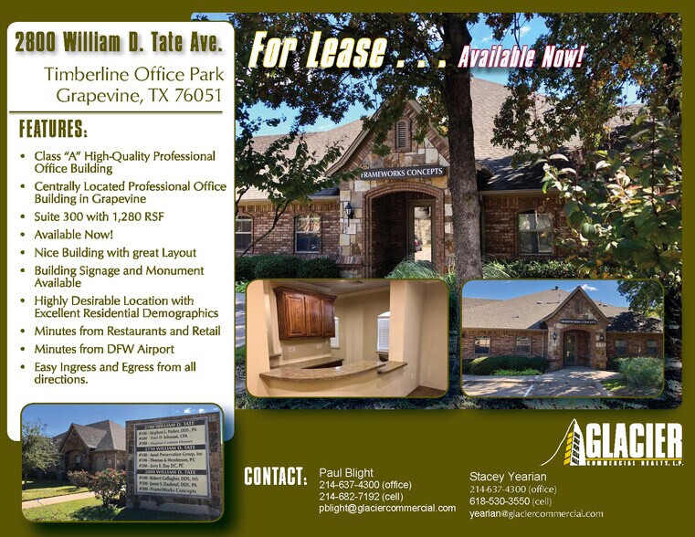 2800 William D Tate Ave, Grapevine, TX for sale - Building Photo - Image 1 of 1