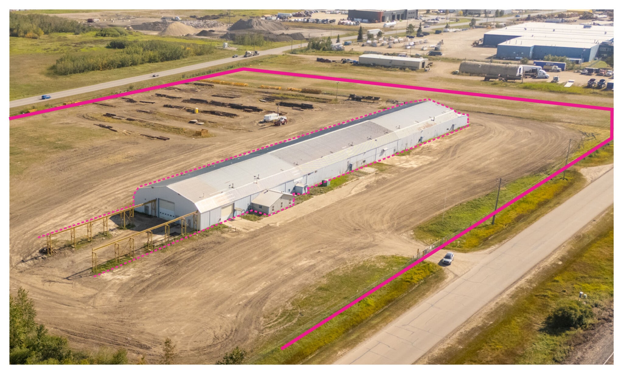 1511 4th St, Nisku, AB for lease Aerial- Image 1 of 17
