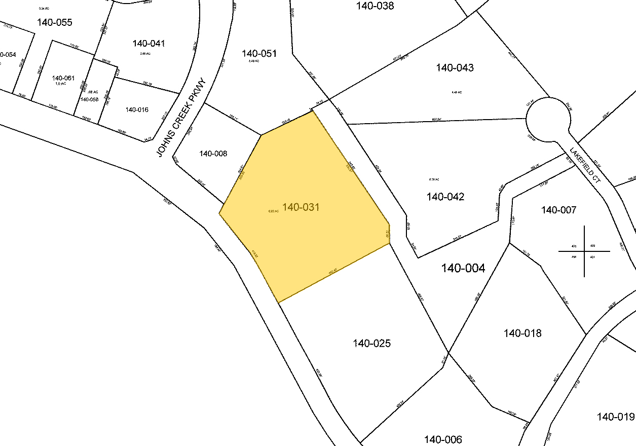 7230 McGinnis Ferry Rd, Suwanee, GA for sale Plat Map- Image 1 of 1