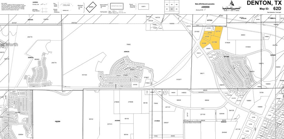 800 Cannon Pky, Roanoke, TX for sale - Plat Map - Image 1 of 1