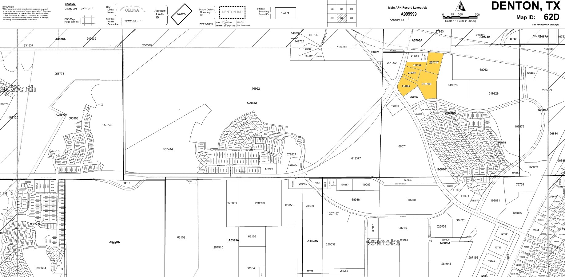 800 Cannon Pky, Roanoke, TX for sale Plat Map- Image 1 of 1