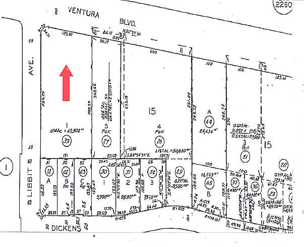 16260 Ventura Blvd, Encino, CA for lease - Plat Map - Image 2 of 5