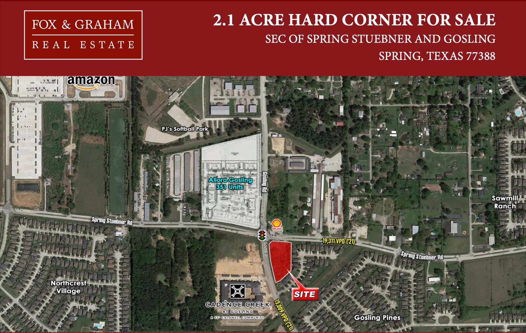 Spring Stuebner & Gosling Rd, Spring, TX for sale Building Photo- Image 1 of 1