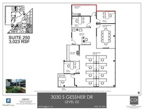 3030 S Gessner Rd, Houston, TX for lease Floor Plan- Image 1 of 1
