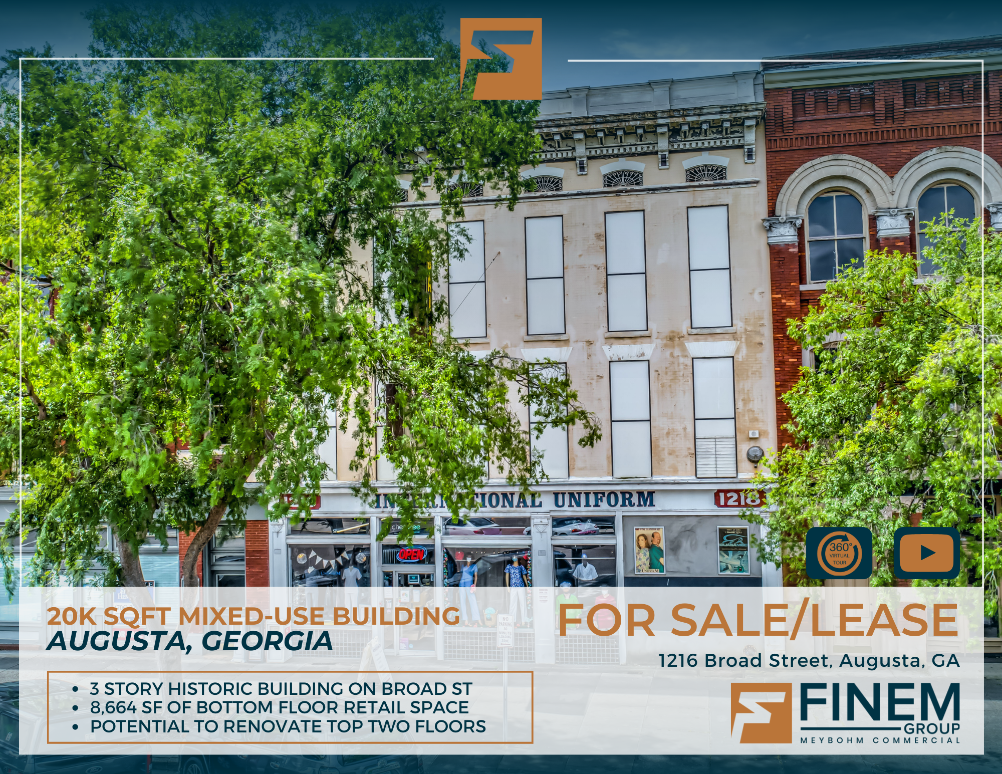 1216-1218 Broad St, Augusta, GA for sale Building Photo- Image 1 of 24