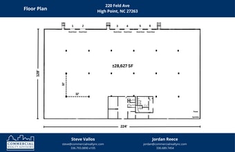 220 Feld Ave, High Point, NC for lease Floor Plan- Image 1 of 1