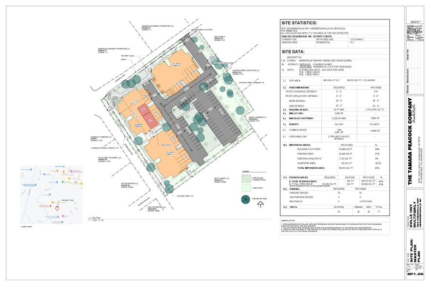 904 Greenville Hwy, Hendersonville, NC for sale - Site Plan - Image 3 of 12