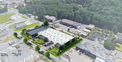 Lesquin - AERIAL map view