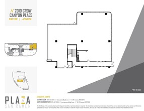 2010 Crow Canyon Pl, San Ramon, CA for lease Floor Plan- Image 1 of 1