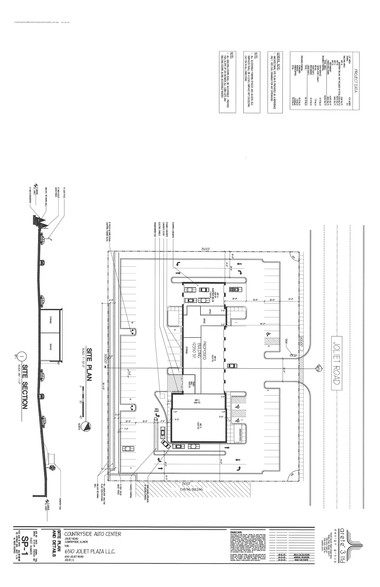 6510-6514 Joliet Rd, La Grange, IL for lease - Site Plan - Image 2 of 6