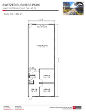 10930 Switzer Ave, Dallas, TX for lease Floor Plan- Image 1 of 1