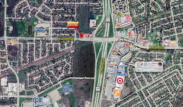 NWQ TX-360 & SUBLETT Rd, Arlington, TX - AERIAL map view - Image1