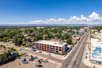 4600 W Colfax Ave, Denver, CO - aerial  map view