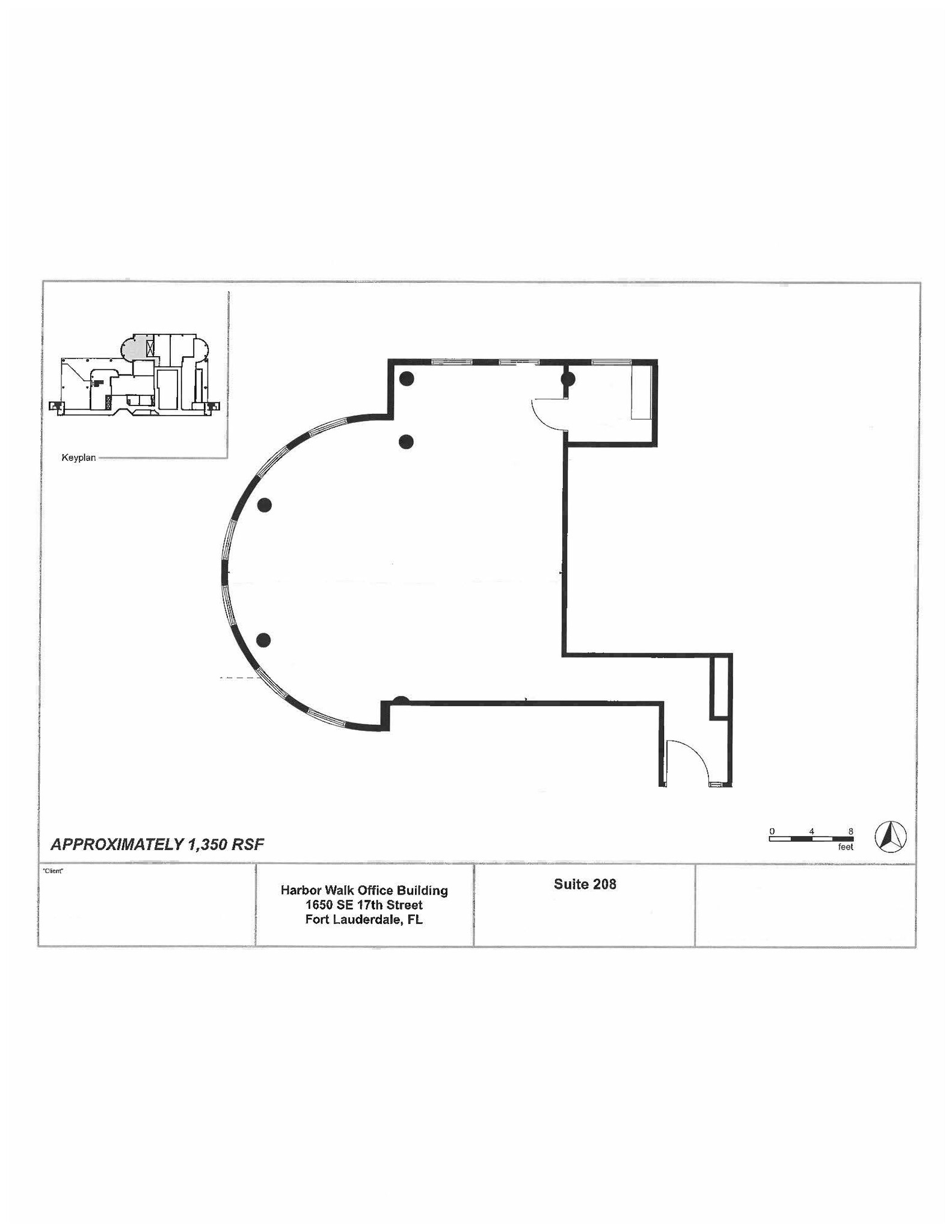 1650-1670 SE 17th St, Fort Lauderdale, FL for lease Floor Plan- Image 1 of 1