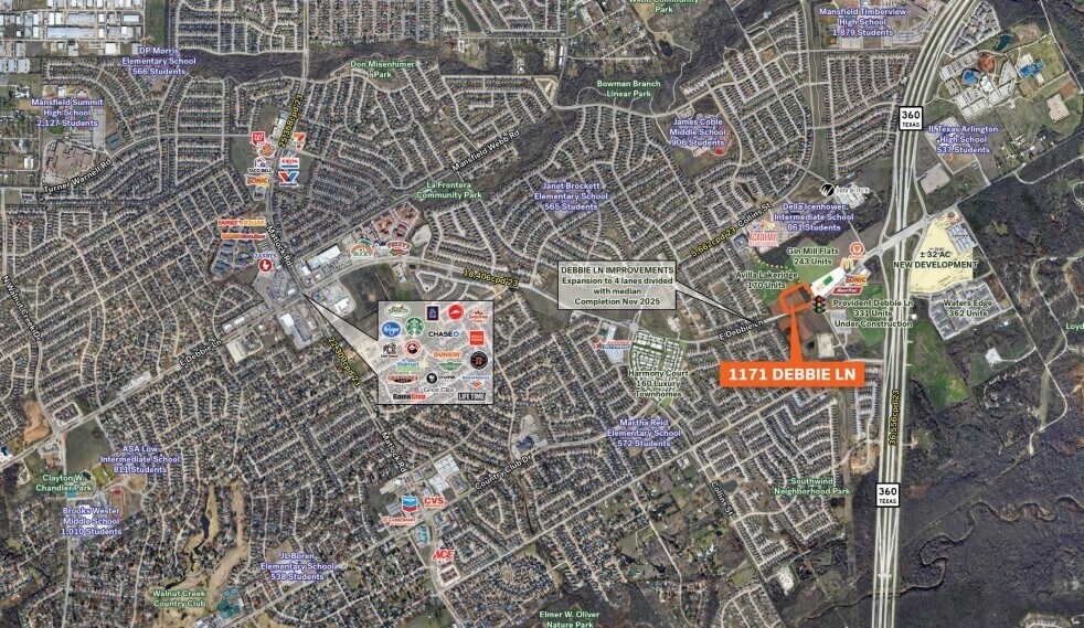 1171 Debbie Ln, Arlington, TX for sale - Building Photo - Image 1 of 1