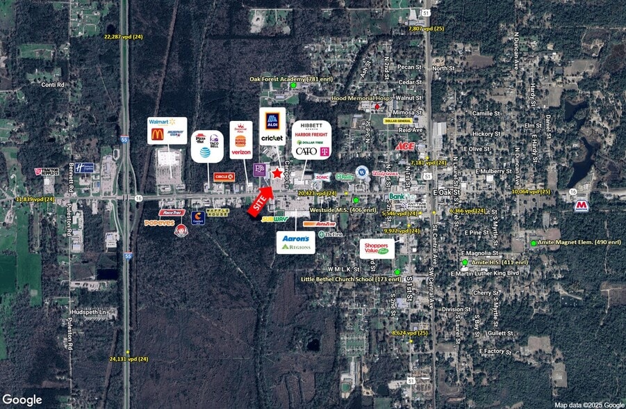 804 W Oak St, Amite, LA for lease - Building Photo - Image 3 of 3