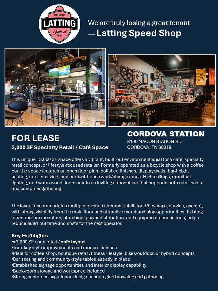 8100 Macon Station Dr, Cordova, TN for lease Interior Photo- Image 1 of 1