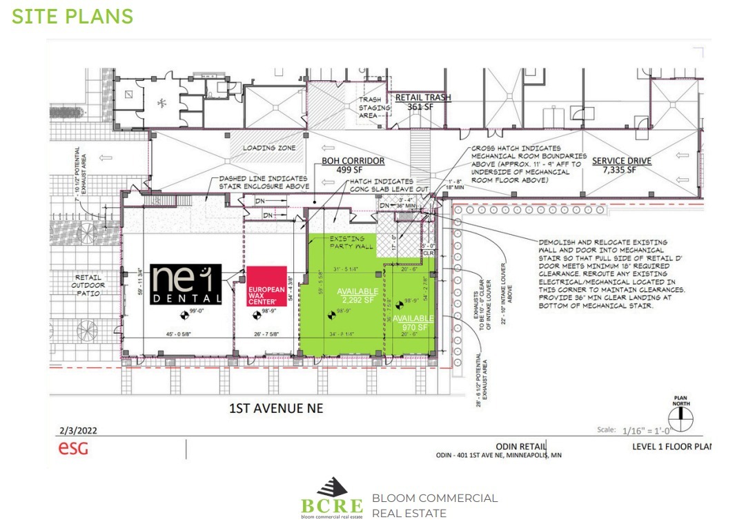 401 1st Ave NE, Minneapolis, MN for lease Floor Plan- Image 1 of 1