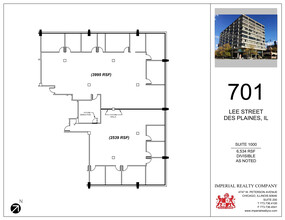 701 Lee St, Des Plaines, IL for lease Site Plan- Image 1 of 7