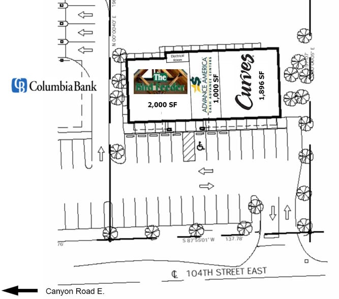 5401 104th St E, Puyallup, WA for lease - Site Plan - Image 2 of 13