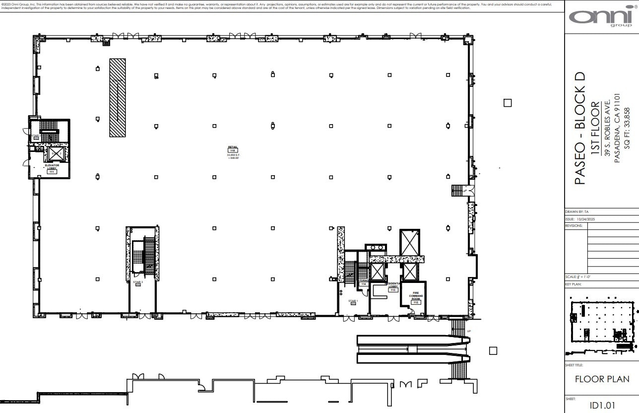 39 S Los Robles Ave, Pasadena, CA for lease Floor Plan- Image 1 of 1