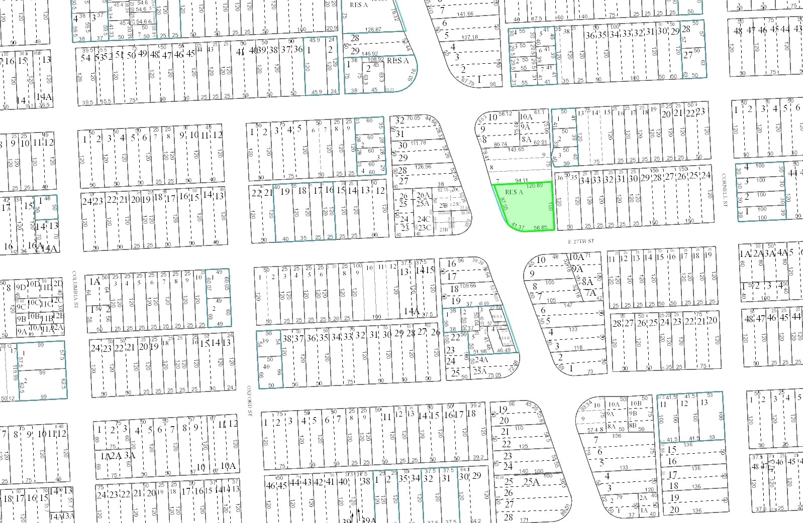 6706 N Main St, Houston, TX for sale Plat Map- Image 1 of 6