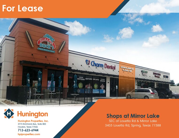 SEC Louetta Rd At Mirror Lake Rd, Spring, TX 77388