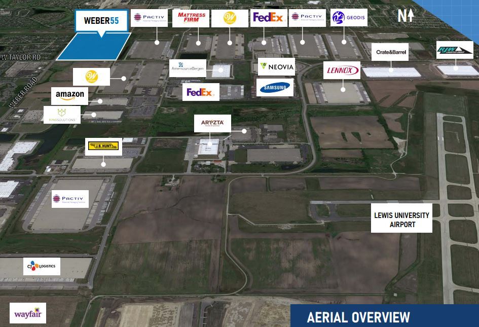 er Rd & Taylor Rd, Romeoville, IL 60446 er 55 Logistics Park