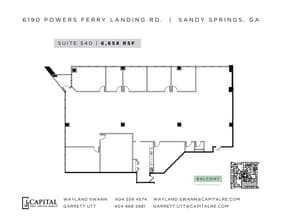 6190 Powers Ferry Landing Rd, Atlanta, GA for lease Floor Plan- Image 1 of 1