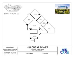 12720 Hillcrest Rd, Dallas, TX for lease Floor Plan- Image 1 of 1