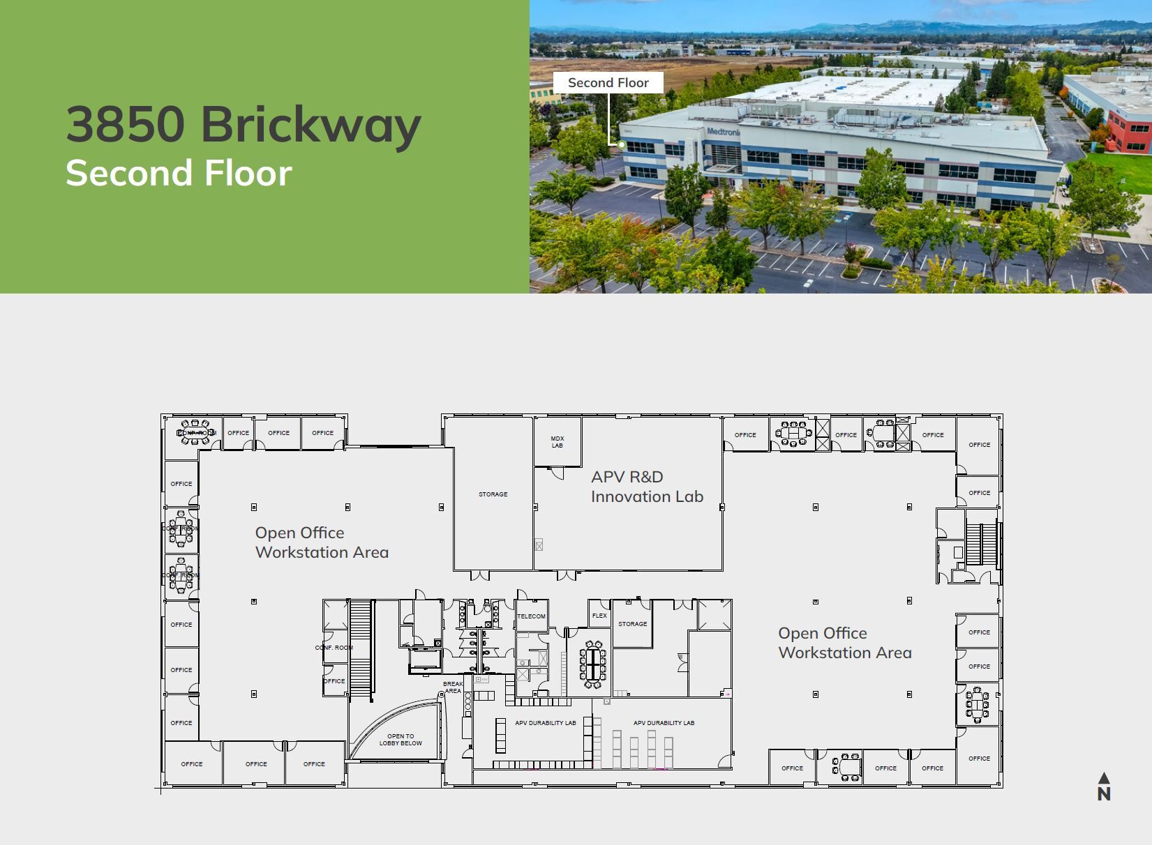 3850 Brickway Blvd, Santa Rosa, CA for lease Floor Plan- Image 1 of 1