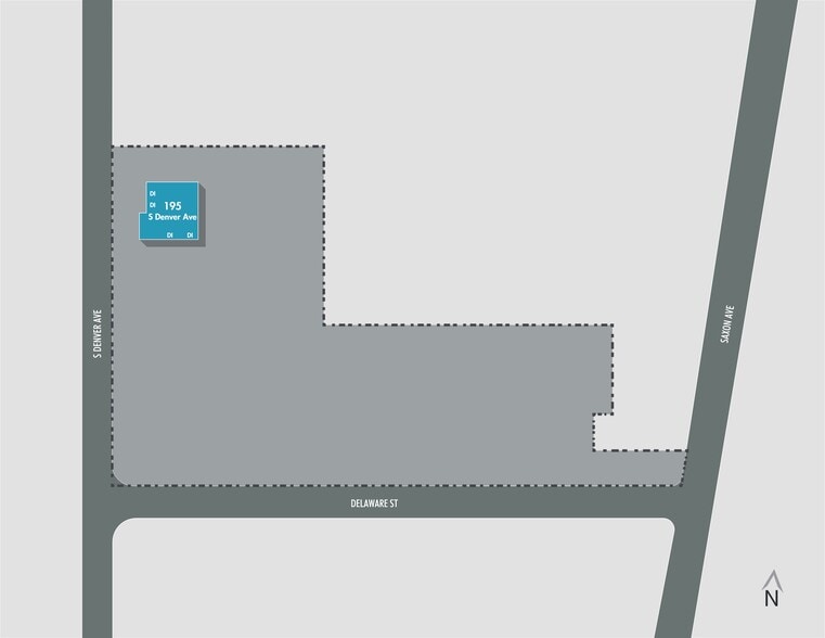 195 S Denver Ave, Bay Shore, NY for lease - Site Plan - Image 1 of 4