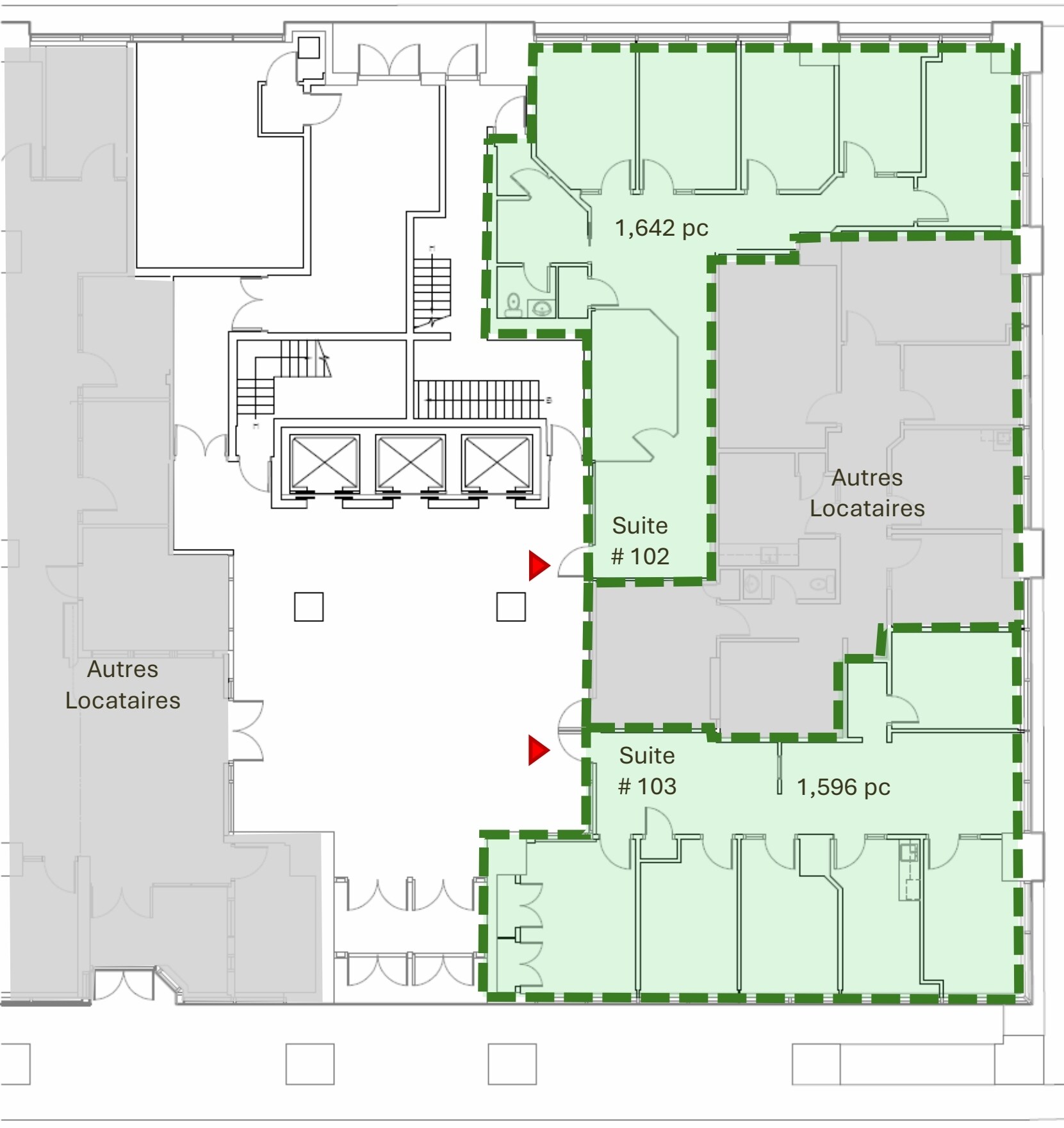 6355-6455 Rue Jean-Talon E, Saint-leonard, QC for lease Floor Plan- Image 1 of 1