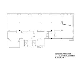 311 W Superior St, Chicago, IL for lease Floor Plan- Image 1 of 1