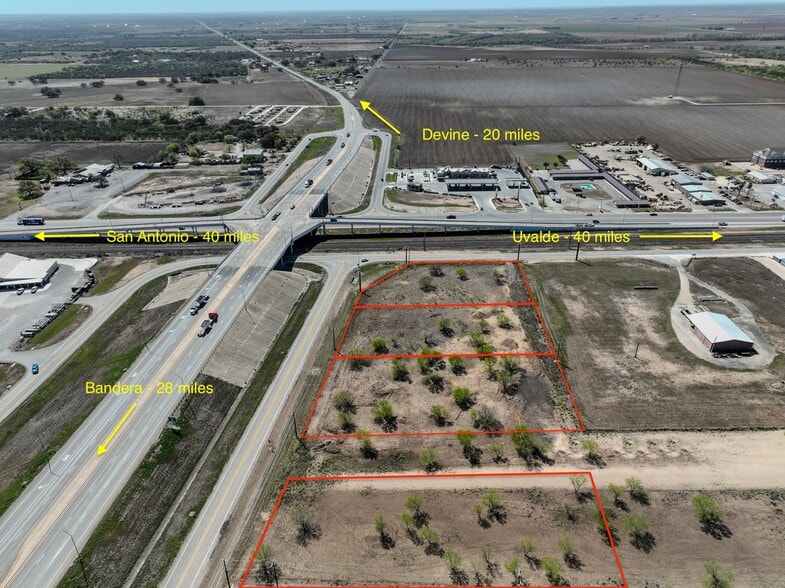 00 00 East 18th Street St, Hondo, TX for sale - Aerial - Image 3 of 5