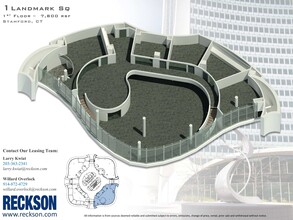 1 Landmark Sq, Stamford, CT for lease Floor Plan- Image 2 of 5