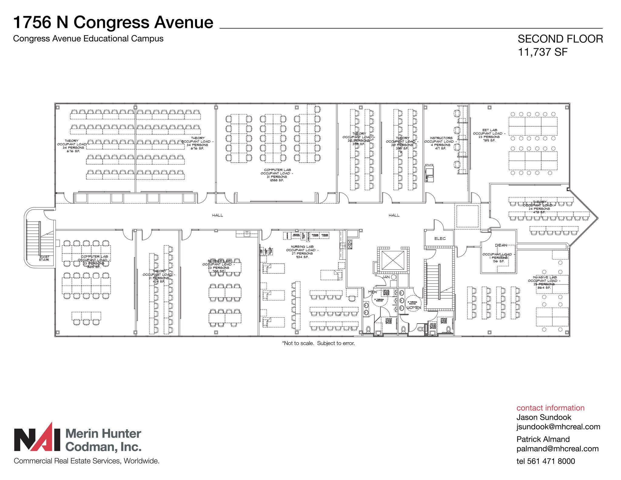 1756-1758 N Congress Ave, West Palm Beach, FL for lease Floor Plan- Image 1 of 18